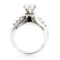 STUNNING 14K WHITE GOLD 1.56 TCW GENUINE ROUND DIAMOND ENGAGEMENT RING E/SI1