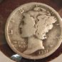 1921 Mercury - Winged liberty head Dime Key date 10&Acirc;&cent; Ten Cent Silver Coin L@@K