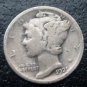 1921 Mercury - Winged liberty head Dime Key date 10&Acirc;&cent; Ten Cent Silver Coin L@@K