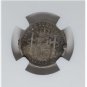 1896 PGV PUERTO RICO 10 CENT SILVER COIN KM#21 NGC FINE DET LOW MINT 1 YEAR TYPE