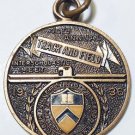 VERY RARE PRINCETON UNIVERSITY ATHLETICS 1930s TRACK & FIELD BRONZE MEDAL AWARD
