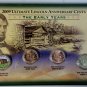 2009 P & D ULTIMATE LINCOLN ANNIVERSARY CENTS 4 SETS INC COLORIZED & GOLD PLATED