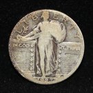 1927 D Standing Liberty Silver 25 cents Quarter Dollar L@@K NICE DETAIL FREE S&H