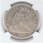 UNITED STATES 1843 SEATED LIBERTY 1 SILVER DOLLAR NGC VF 30 ~ EARLY LOW MINT!