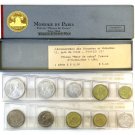 COMORES AND REUNION FRENCH COLONIES 1964 THE ORIGINAL DOUBLE SET (10 COINS) FDC