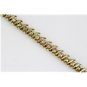 ELEGANT 14K YELLOW GOLD & 2.2CT ROUND DIAMOND SWIRL TENNIS BRACELET 7.25" 11.2GR