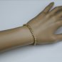 ELEGANT 14K YELLOW GOLD & 2.2CT ROUND DIAMOND SWIRL TENNIS BRACELET 7.25" 11.2GR