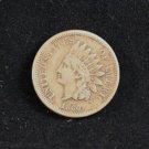 1860 INDIAN HEAD Penny One cent coin CIVIL WAR -NICE DETAIL! L@@K FREE S&H