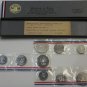 1966 1967 FDC MONNAIE DE PARIS POLYNESIA CALEDONIA HEBRIDES 9 COIN MINT SET RARE