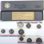 1966 1967 FDC MONNAIE DE PARIS POLYNESIA CALEDONIA HEBRIDES 9 COIN MINT SET RARE