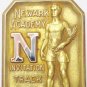 VERY RARE 1937 NEWARK ACADEMY INVITATION TRACK MEET RELAY GOLD MEDAL 10K GF
