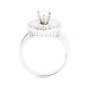 MAGNIFICENT 14K WHITE GOLD MARQUISE CUT DIAMOND HALO ENGAGEMENT RING ~ 2.01 TCW