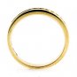 BEAUTIFUL 10K YELLOW GOLD .30 TCW ROUND DIAMOND ETERNITY BAND RING ~ H/SI1
