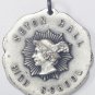 VERY RARE SETON HALL HIGH SCHOOL 1935 TRACK & FIELD RELAY SILVER MEDAL AWARD