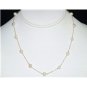 10K SOLID YELLOW GOLD & 6.5MM PEARL NECKLACE ~ 17" ~ 5.5 GRAMS ~ MINT CONDITION!