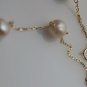 10K SOLID YELLOW GOLD & 6.5MM PEARL NECKLACE ~ 17" ~ 5.5 GRAMS ~ MINT CONDITION!