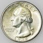 BETTER DATES 1936 1937 1939 1941 1943S WASHINGTON SILVER 25c QUARTER DOLLARS LOT
