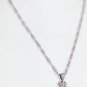 14K GOLD 6.20 TCW AMETHYST & DIAMOND PENDANT WITH 17" NECKLACE - MADE IN ITALY
