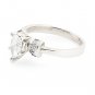 950 PLATINUM PEAR SHAPE DIAMOND ENGAGEMENT RING ~ 1.19 TCW ~ F/SI