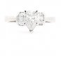 950 PLATINUM PEAR SHAPE DIAMOND ENGAGEMENT RING ~ 1.19 TCW ~ F/SI