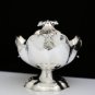 STUNNING ITALIAN 925 STERLING SILVER LARGE HEAVY SCALLOPED OVAL BOWL CENTERPIECE