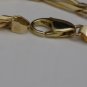 HEAVY 14K YELLOW GOLD ITALIAN FIGARO LINK CHAIN BRACELET 6MM+ ~8-?"L~ 18.2GRAMS!