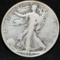 1938 D  Walking Liberty Silver Half Dollar RARE KEY DATE! L@@K ONLY 492K minted