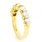 18K YELLOW GOLD ROUND DIAMOND WEDDING ANNIVERSARY BAND RING 1.62 CARAT -E/SI1