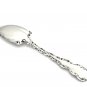 ANTIQUE PAT 1891 LOUIS XV BY WHITING MFG CO. STERLING SILVER SUGAR SPOON ~BEAUTY