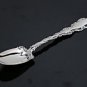 ANTIQUE PAT 1891 LOUIS XV BY WHITING MFG CO. STERLING SILVER SUGAR SPOON ~BEAUTY