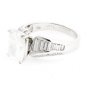 4.10 Ct GENUINE RADIANT CUT DIAMOND ENGAGEMENT RING 14K GOLD F/SI2 RETAIL $80K+