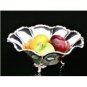 GORGEOUS 925 STERLING SILVER LARGE & HEAVY SCALLOPED RIM FOOTED BOWL CENTERPIECE