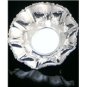 GORGEOUS 925 STERLING SILVER LARGE & HEAVY SCALLOPED RIM FOOTED BOWL CENTERPIECE