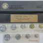 1964 MONNAIE DE PARIS SOMALIE ET POLYNESIE FRANCAISES 9 COIN MINT SET VERY RARE!