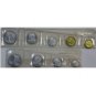 1964 MONNAIE DE PARIS SOMALIE ET POLYNESIE FRANCAISES 9 COIN MINT SET VERY RARE!