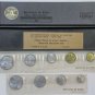 1964 MONNAIE DE PARIS SOMALIE ET POLYNESIE FRANCAISES 9 COIN MINT SET VERY RARE!