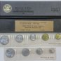1964 MONNAIE DE PARIS SOMALIE ET POLYNESIE FRANCAISES 9 COIN MINT SET VERY RARE!