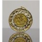 22K SOLID GOLD 1966 FULL SOVEREIGN ELIZABETH II COIN IN CUSTOM 14K GOLD PENDANT