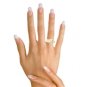 UNIQUE 14K YELLOW GOLD GENUINE OVAL CUT DIAMOND ENGAGEMENT RING ~ .95 TCW ~F/SI1