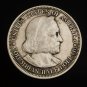 1492 1893 COLUMBIAN EXPOSITION SILVER 50C HALF DOLLAR AMAZING DETAIL~121 YO COIN