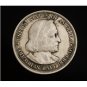 1492 1893 COLUMBIAN EXPOSITION SILVER 50C HALF DOLLAR AMAZING DETAIL~121 YO COIN