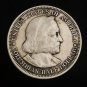 1492 1893 COLUMBIAN EXPOSITION SILVER 50C HALF DOLLAR AMAZING DETAIL~121 YO COIN