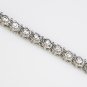 GORGEOUS 14K WHITE GOLD 1.50 TCW DIAMOND ROPE LINK TENNIS BRACELET ~RETAIL $7750