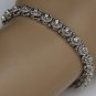 GORGEOUS 14K WHITE GOLD 1.50 TCW DIAMOND ROPE LINK TENNIS BRACELET ~RETAIL $7750