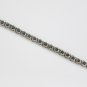 GORGEOUS 14K WHITE GOLD 1.50 TCW DIAMOND ROPE LINK TENNIS BRACELET ~RETAIL $7750