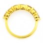 18K YELLOW GOLD ROUND DIAMOND WEDDING ANNIVERSARY BAND RING 1.50 CARAT -G/VS-SI