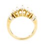 14K YELLOW GOLD MARQUISE & ROUND DIAMOND WEDDING / ANNIVERSARY RING 1.80 CARAT