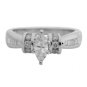 SOLID 14K GOLD 1.05 CARAT MARQUISE DIAMOND ENGAGEMENT RING ~ CLEARANCE SALE!