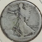 1916  Walking Liberty Silver Half Dollar  KEY DATE! @LOOK@ ONLY 608K MINTED!
