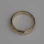 SOLID 14K YELLOW GOLD DIAMOND CUT DESIGN WEDDING BAND RING ~4.7MM ~4.7GR ~SIZE 9